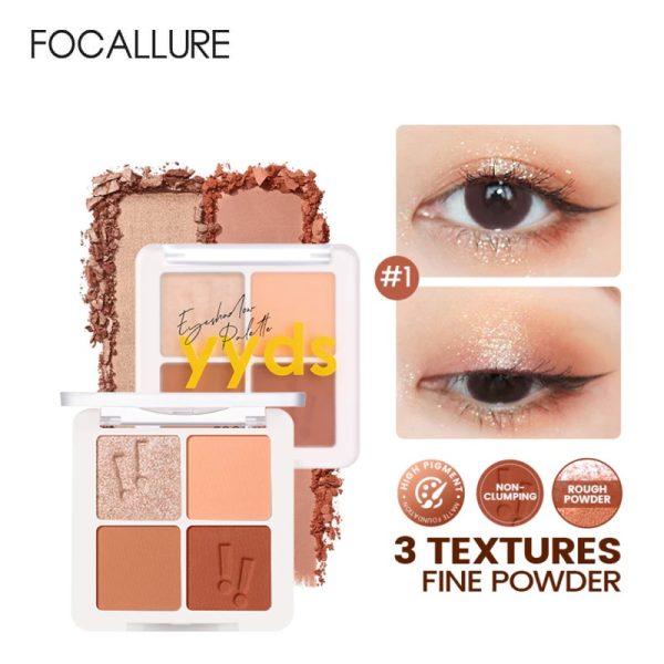 Bảng phấn mắt 4 ô Focallure