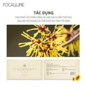 Công dụng Miếng dán mũi Focallure lột mụn đầu đen